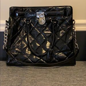 Michael Kors patent leather purse